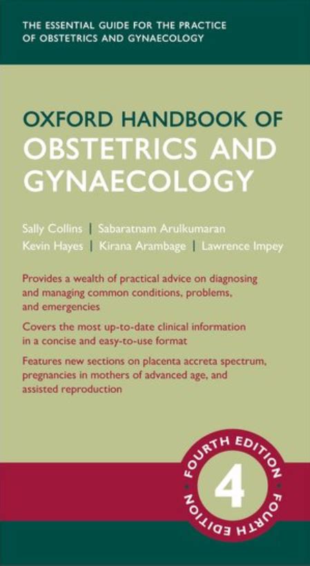 Book Review Oxford Handbook Of Obstetrics And Gynaecology Th Edition