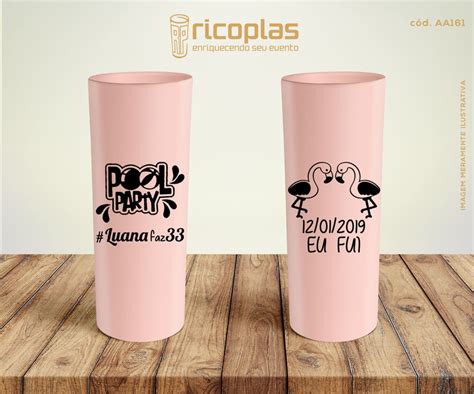 Copos Long Drink Pool Party Elo Produtos Especiais