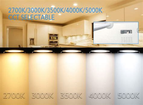 8 5cct Flat Slim Panel Light 2700k3000k3500k4000k5000k