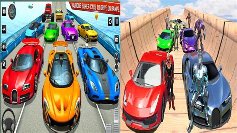 Ramp Car Stunts Car Games 3D Android Gameplay Impossible Car Stunts