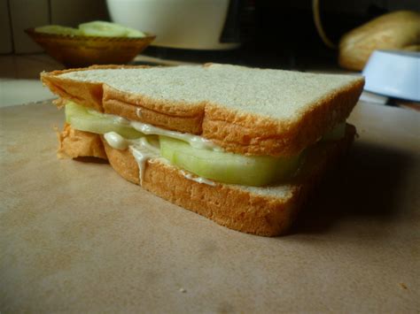 Sándwich De Pepino Travelfoodcr