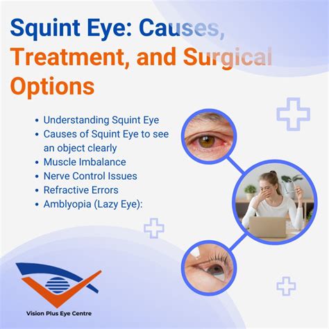 Squint Eye: Causes, Treatment, and Surgical Choices@VisionPlus
