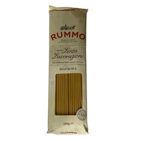 Pasta Bucatini N Rummo Gr Dac Quality Foods