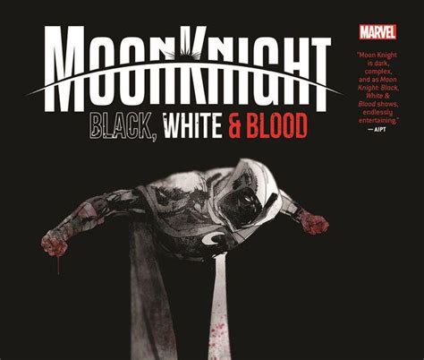 Moon Knight Black White Blood Treasury Edition Trade Paperback