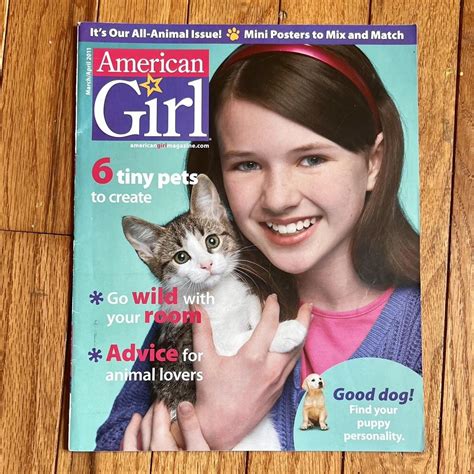 American Girl Magazine Vintage American Girl Doll Depop