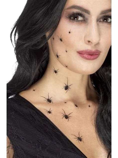 Frighten Everyone With This Crawling Spider Tattoo Make Up Kit This