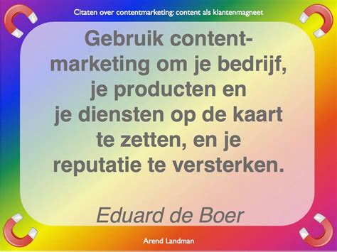 Citaten Contentmarketing Quotes Klantenmagneet Gebruik