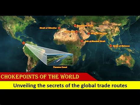 The World S Most Important Maritime Choke Points Suez Canal Sea