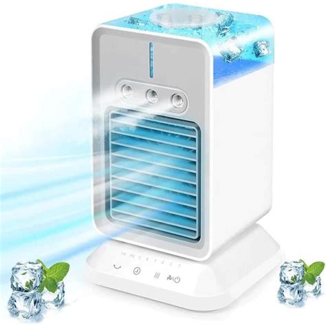 Mini Climatiseur Pour Chambre 3 En 1 Usb Clim Portative Minuteur 4H 3