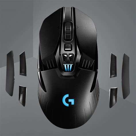 Logitech G903 Lightspeed Wireless Optical Gaming Ambidextrous Mouse With Rgb Lighting Black 910