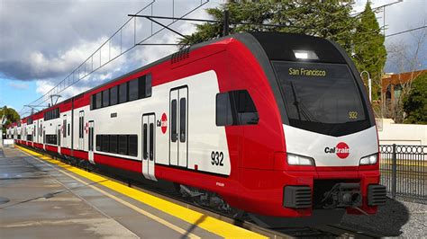 Caltrain Adds New Electric Train Cars As Part Of Rail Electrification