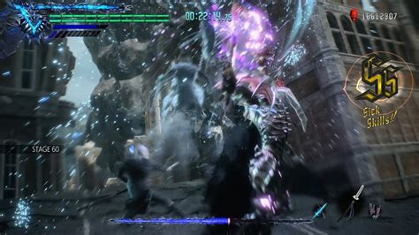 Restless Vergil VS Cavaliere Angelo No Damage YouTube