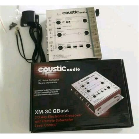 Jual Crossover Aktif Way Coustic Audio Shopee Indonesia