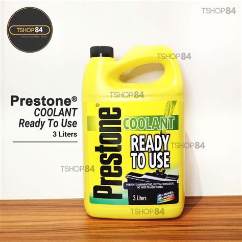 Prestone Radiator Coolant Ready To Use Liters Shopee Philippines