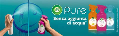 Air Wick Pure Spray Deodorante Ambiente Profumo Di Primavera