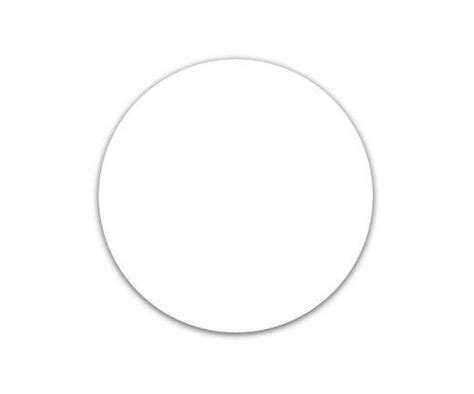 White Circle Logo - LogoDix