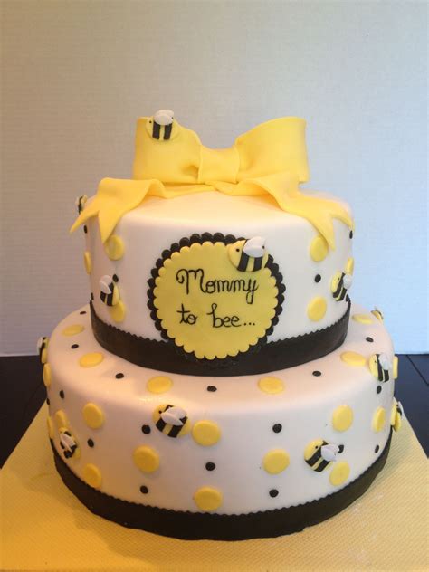 Pin By Just Desserts By Jess On Baby Shower Cakes Bumble Bee Baby