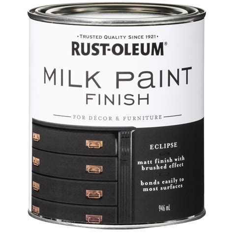 Rust Oleum 946ml Eclipse Milk Paint Finish Bunnings Australia