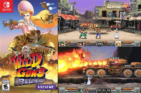 Wild Guns Reloaded Braque La Switch Le Mag De MO5