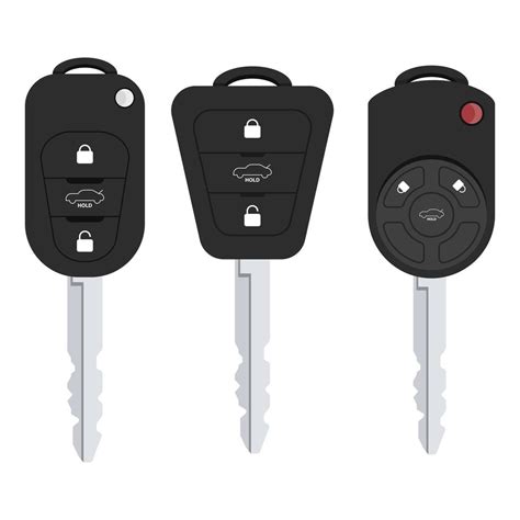 Car Keys Isolated 1269708 Vector Art At Vecteezy