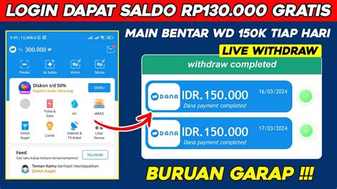 SUKSES NARIK 2 KALI DARI APK BARU APK PENGHASIL SALDO DANA TERCEPAT