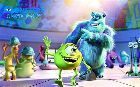 Movie Monsters University James P Sullivan Mike Wazowski Hd Wallpaper Peakpx