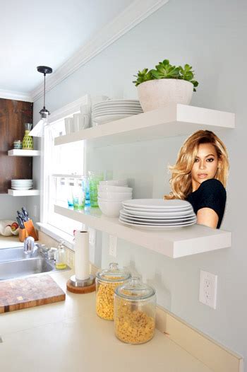 Floating Shelves Kitchen Corner Shelf Ideas : The kitchen in the ...