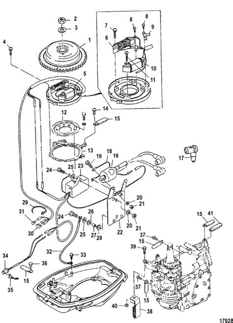 Mercury Marine 30 HP (2 Cylinder) (2-Stroke) (International) Electrical Components Parts