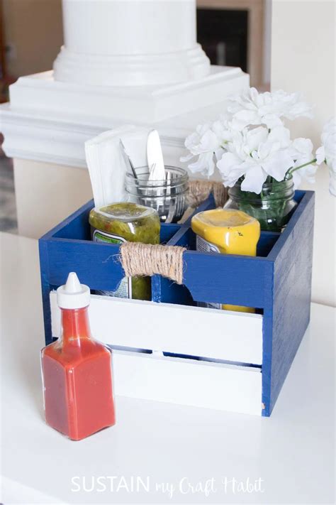 Easy Painted DIY BBQ Caddy – Sustain My Craft Habit