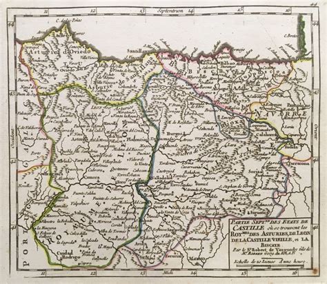 Partie Septentrionale des etats de Castille où se trouvent les Royaumes