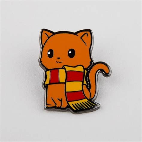 Brave Kitty Pin Funny Cute And Nerdy Pins Enamel Pins Cat Pin Cute