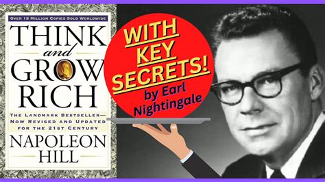 Think And Grow Rich Key Secrets By Earl Nightingale Plus Life