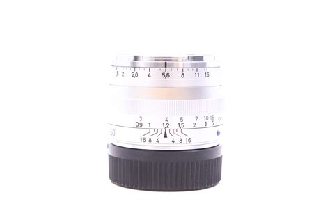 Used ZEISS C Sonnar 50mm F 1 5 ZM Leica M Fit MPB