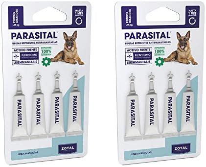 Parasital Pipetas Antiparasitarias para Perros Grandes de más de 15 kg