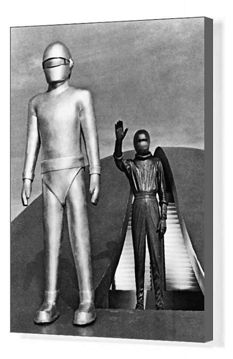 Canvas Print Day The Earth Stood Still The Robot Gort In A Scene