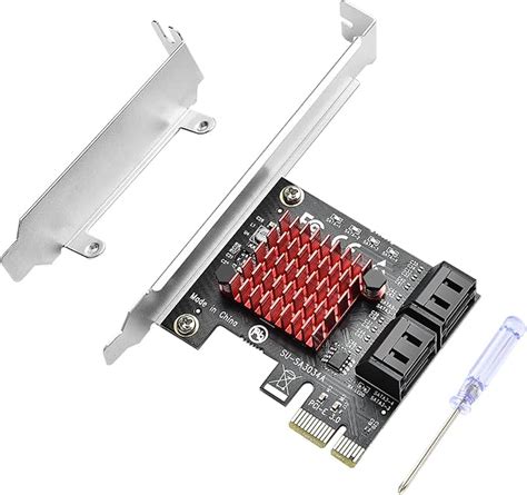 Amazon ELUTENG PCI E SATA Expansion Card 4 Ports PCI E X1 To SATA