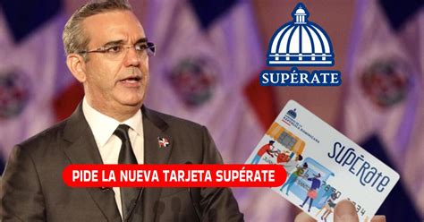 NUEVA Tarjeta Supérate Pasos para solicitarla y COBRAR los subsidios