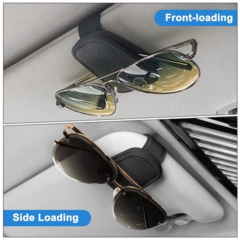 Glasses Holder For Car Sun Visor Pack Of 2 Car Sunglasses Holder Car Sunglasses Holder