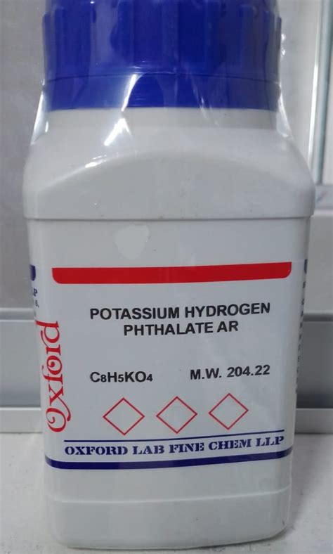 Potassium Hydrogen Phthalate 995 Ar Inc Igv Envirotechlab