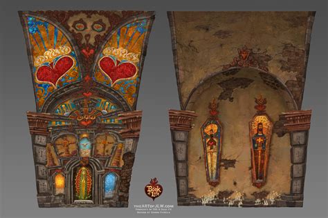 The Book of Life Concept Art by Jordan Lamarre-Wan | Concept Art World