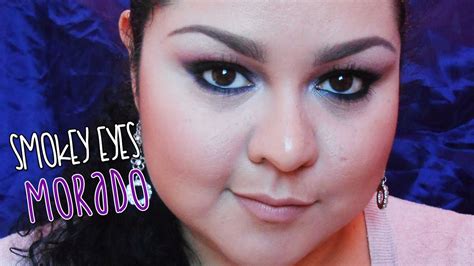 Maquillaje Ahumado En Morado Purple Smokey Eyes Youtube