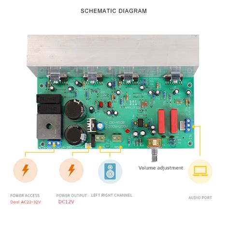 Tda Pro Channel W Hifi High Power Amplifier Board Alexnld