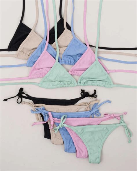 BIKINI MORLEY TIRAS PARA ATAR NINA Indumentaria Mayorista