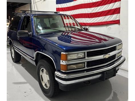 1997 Chevrolet Tahoe For Sale ClassicCars CC 1658311