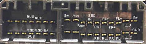 Honda CR V 1999 2000 Radio Tape Car Stereo Pinout And Wiring Old