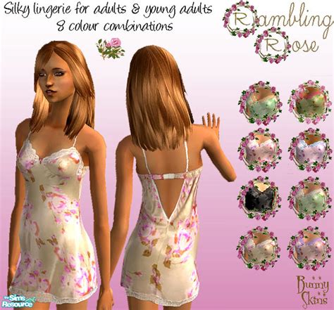 The Sims Resource Rambling Rose Lingerie