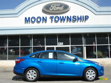 2012 Blue Candy Metallic Ford Focus Se Sedan 62864759 Photo 1 Car Color Galleries