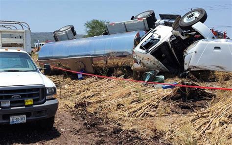 Volcadura De Pipa Cargada De Tequila Deja Un Muerto El Sol De