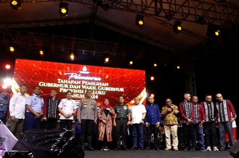 KPU Maluku Luncurkan Tahapan Pilkada Tahun 2024 Partai Negeri Daulat