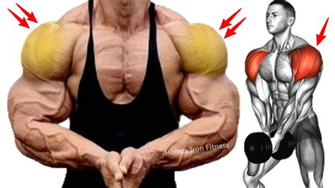 Fastest Big Shoulder Dumbbell Exercises Youtube